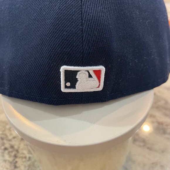 Atlanta Braves On Field Fitted Hat 7 1/4 - Picture 2 of 4